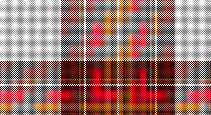 W/128 DR36 LY4 DR8 W4 DR8 R28 O16 DR4 O8 W/4 tartan