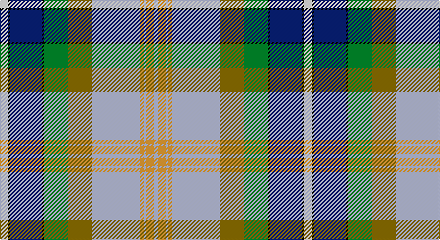W/8 K2 DB32 K2 G24 Y24 LB48 LO4 LB2 LO8 LB/4 tartan