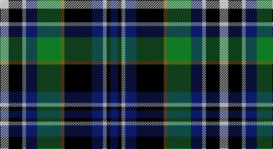 W/14 K22 LB6 DB18 G38 Y6 K44 DB18 LB6 K6 DB/12 tartan