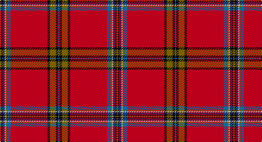 Y/2 K2 DB4 W2 Y2 T6 R62 K4 Y10 K4 T/2 tartan
