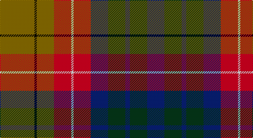 Y/60 K4 Y30 R30 W4 R30 DB30 DG30 DB8 DG30 DB/30 tartan