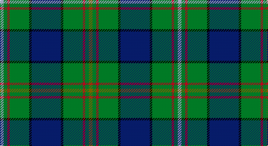 LB/6 G6 R4 G32 K4 DB48 K4 G32 R4 G6 Y/6 tartan