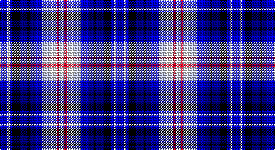 B/12 W4 B4 K12 DB12 K4 DB8 B12 LB12 W11 R4 W/8 tartan