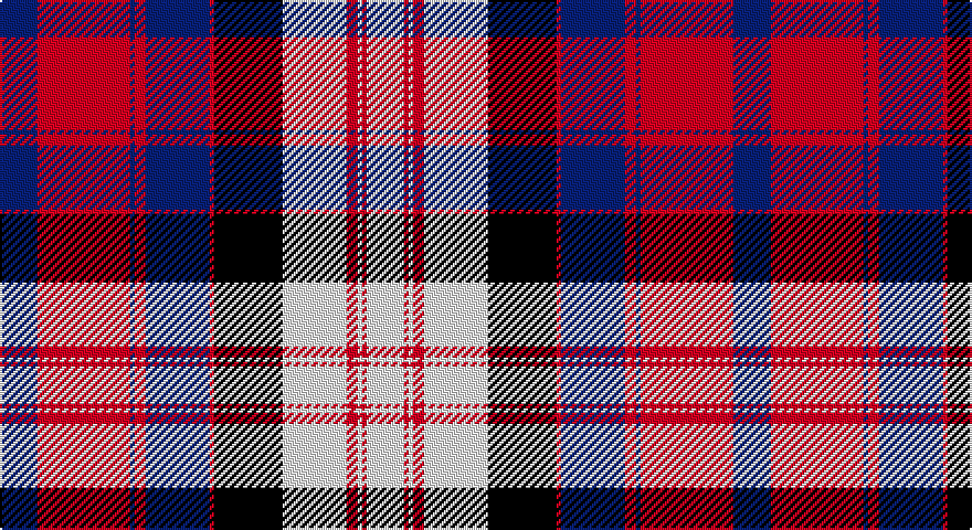 DB/17 R42 DB2 R5 DB29 R2 K31 W29 R5 W2 R2 W/17 tartan