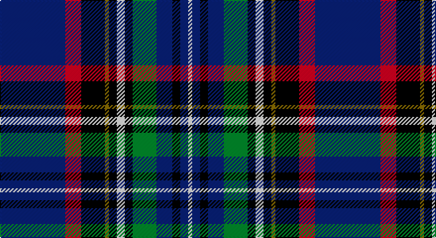 DB/66 R16 K24 Y4 K8 W8 K8 G24 DB16 K8 DB8 W/4 tartan