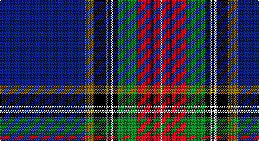 DB/144 Y16 K20 W4 K4 W4 K8 G32 R24 K4 R12 W/4 tartan