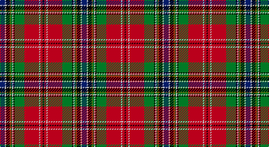 DB/8 W2 K6 Y2 G2 W2 K2 G16 R24 W2 R4 K/2 tartan