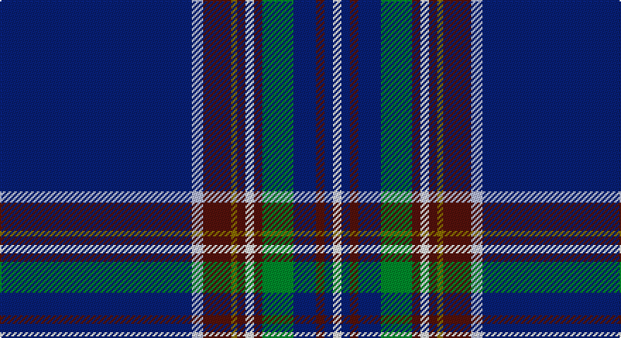 DB/136 LB8 DR20 Y4 DR6 W6 DR6 G22 DB16 DR6 DB6 W/6 tartan