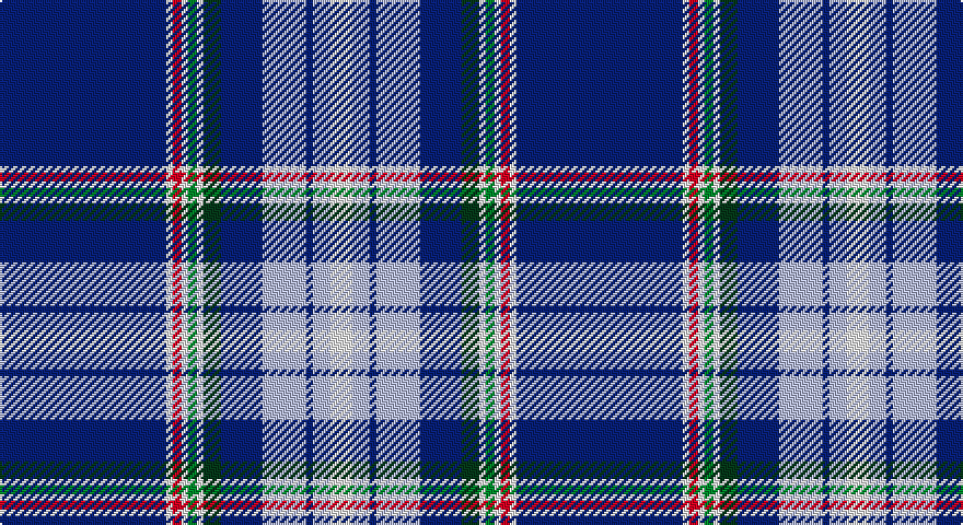DB/76 W3 R4 W3 G4 W3 DG8 DB19 LB20 DB3 LB8 W/10 tartan