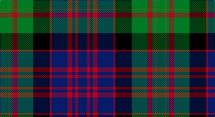 G/18 Y2 G6 R10 G32 K34 R4 DB32 R10 DB6 R6 DB/18 tartan