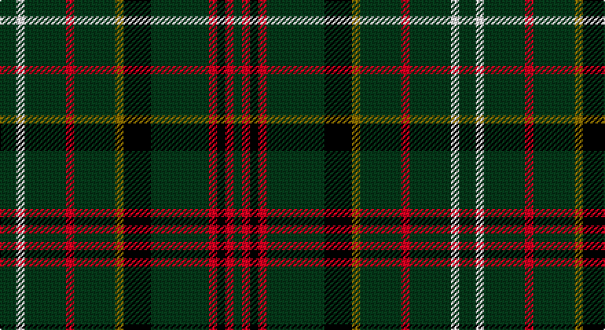 DG/12 W6 DG30 R6 DG30 Y6 K20 DG42 R6 K6 R6 DG/6 tartan