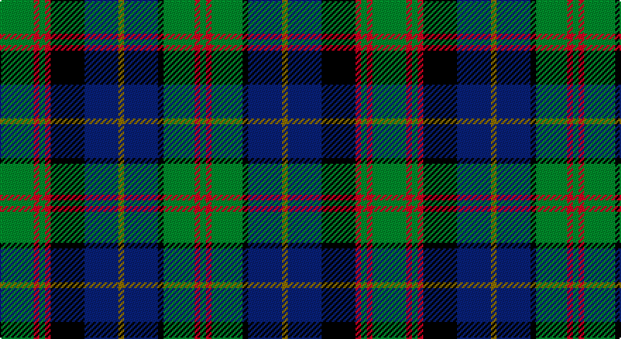G/24 R4 G4 R4 K24 DB24 Y4 DB24 K4 G22 R4 G/4 tartan
