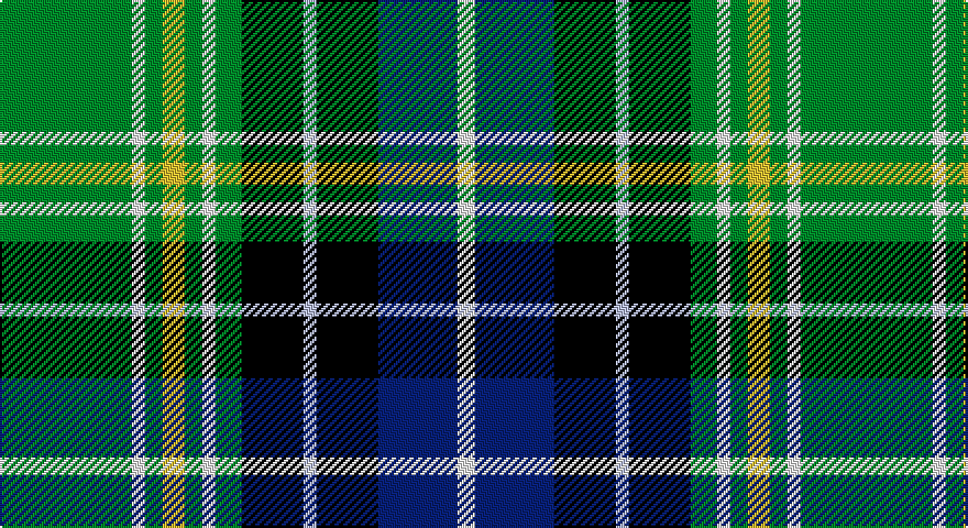 G/60 W6 G8 LY10 G8 W6 G12 K28 LB6 K28 DB36 W/8 tartan