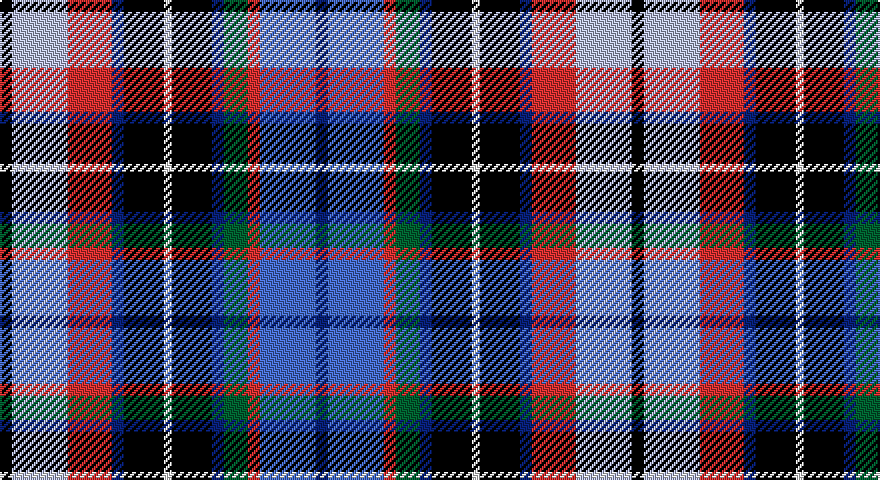 K/6 LB28 R22 DB6 K20 W4 K20 DB6 DG12 R6 B28 DB/6 tartan