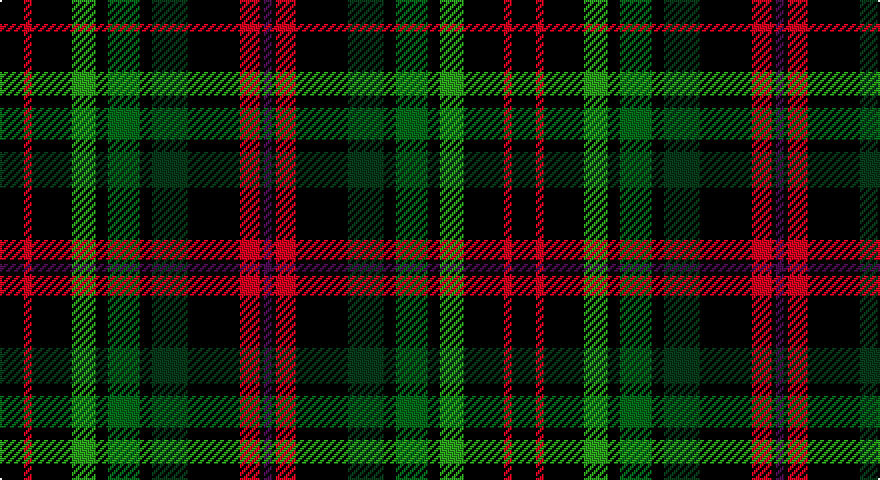 K/12 R4 K20 G12 K6 DGi16 K6 DG18 K26 R10 K2 DP/4 tartan