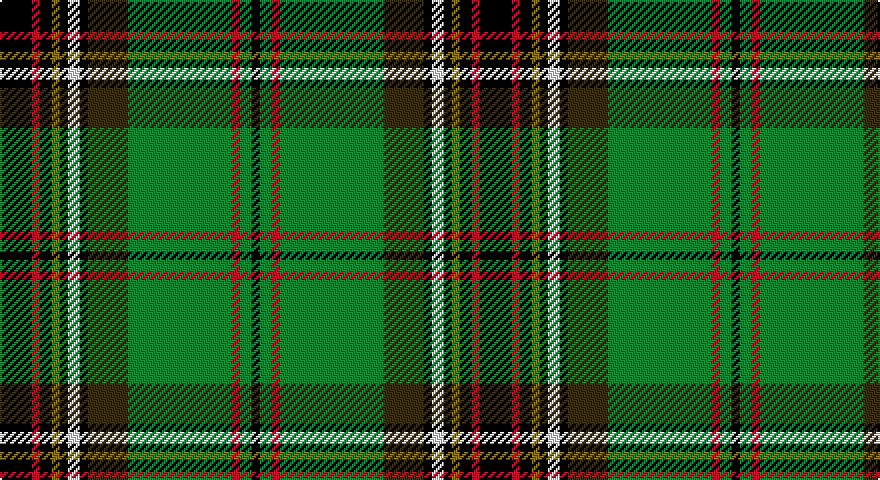 K/16 R4 K6 Y4 K4 W6 K4 DY20 G52 R4 G6 K/4 tartan