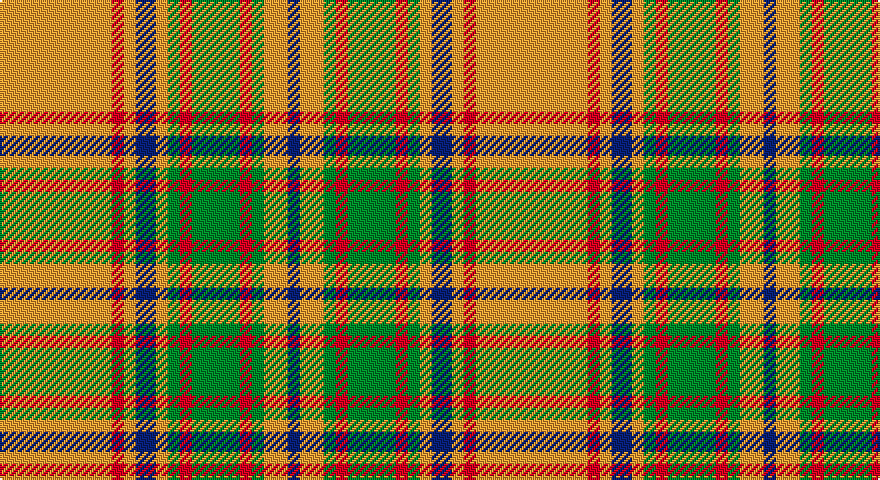 LO/56 R6 LO6 DB10 LO6 G6 R6 G24 R6 G6 LO12 DB/6 tartan