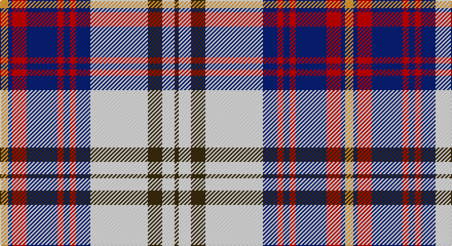 LO/8 DB4 R14 DB30 R6 DB6 R6 DB14 W56 DY14 W12 DY/4 tartan