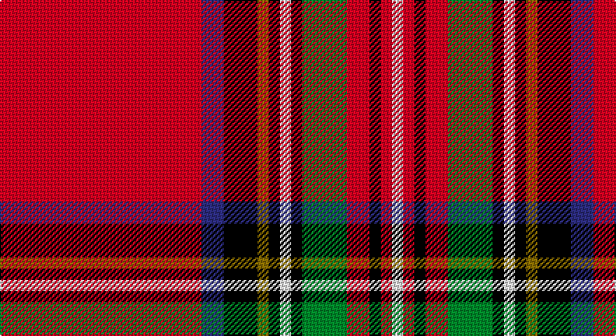 R/144 DB16 K24 Y8 K8 W8 K8 G32 R16 K8 R8 W/8 tartan