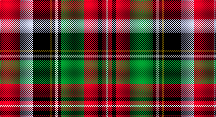 R/40 LB28 K34 Y4 K6 W6 K6 G48 R28 K8 R8 W/4 tartan