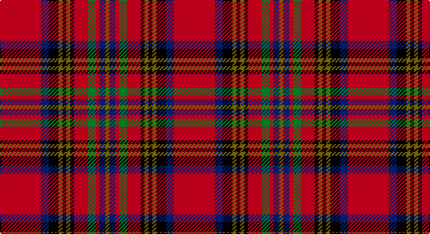 R/42 DB8 K10 Y4 K4 Y4 K4 R14 G8 R4 DB6 Y/4 tartan