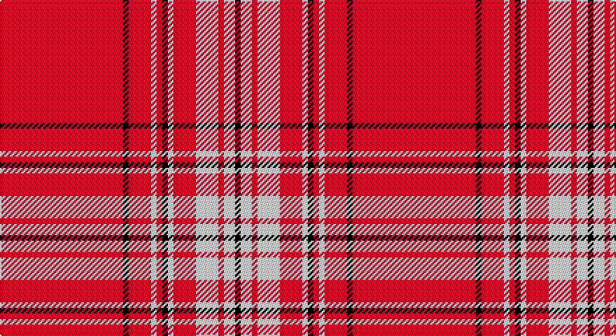 R/88 K4 R16 W4 R4 K4 W4 R16 W16 R4 W8 K/4 tartan