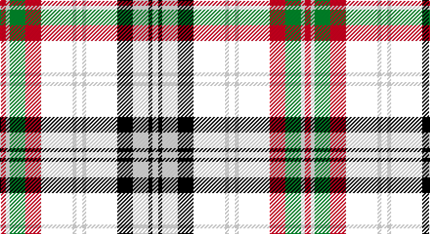 R/6 W4 G16 R16 K32 W4 K6 W4 K32 K16 W16 K4 W/6 tartan
