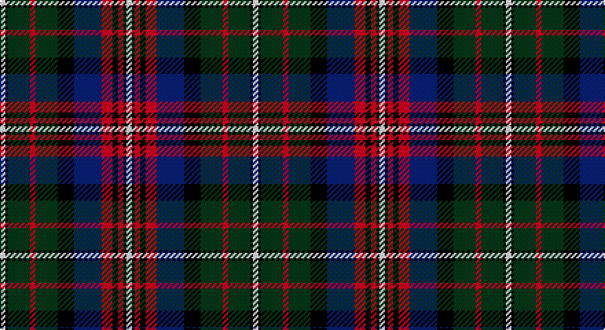 W/4 K2 DG16 R4 DG16 K12 DB20 R8 K4 R4 K2 W/4 tartan