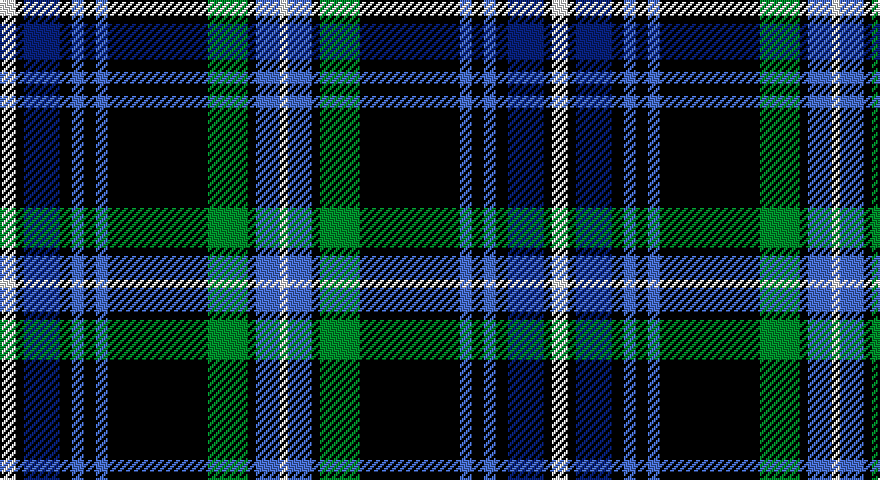 W/8 K4 DB18 K6 B6 K6 B6 K50 G20 K4 B12 W/4 tartan