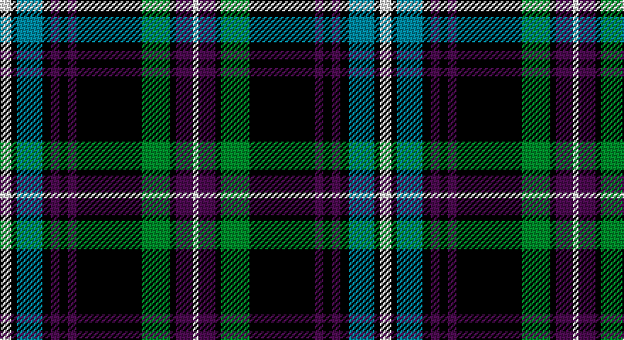 W/8 K4 T18 K6 DP6 K6 DP6 K46 G20 K4 DP12 W/4 tartan