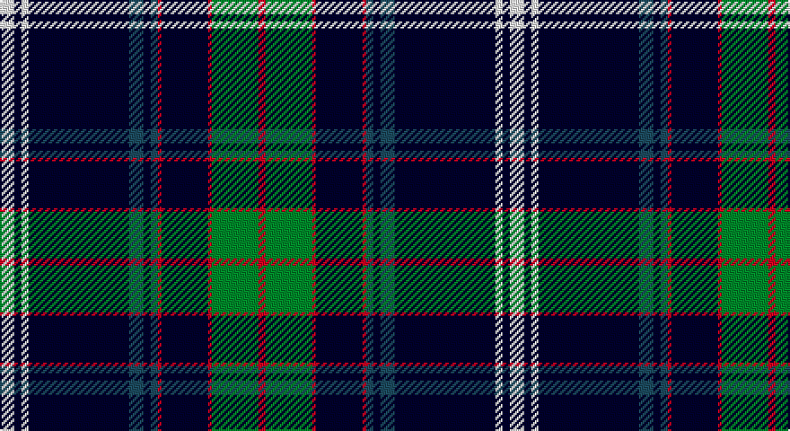 W/8 K4 W4 K56 DT8 K4 DT4 R2 K26 R2 G26 R/4 tartan