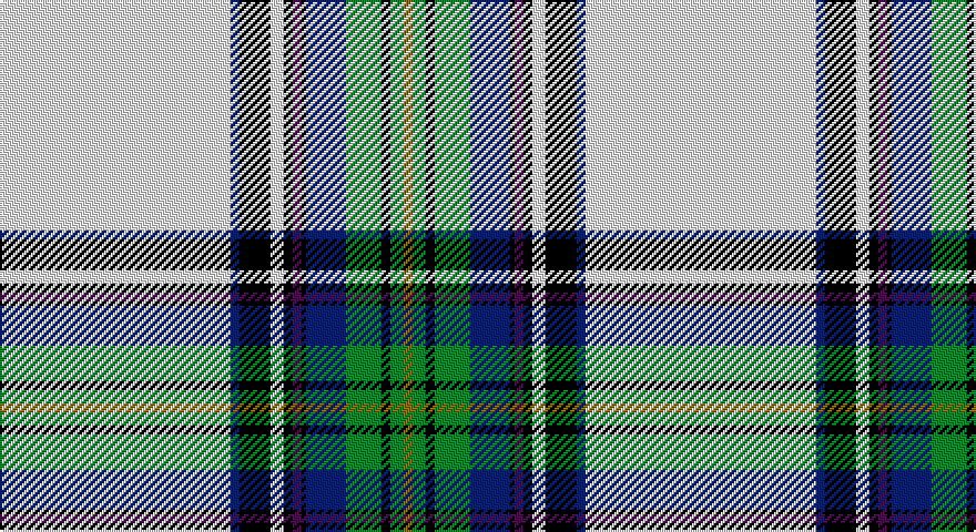 W/104 DB4 K14 W6 K4 DP4 K2 DB18 G16 K4 G6 Y/4 tartan
