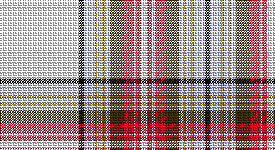 W/126 K8 LB18 Y4 LB8 Y4 LB8 DY22 R16 LB4 R8 W10 R8 LB4 R16 DY22 LB8 Y4 LB8 Y4 LB18 K/8 tartan