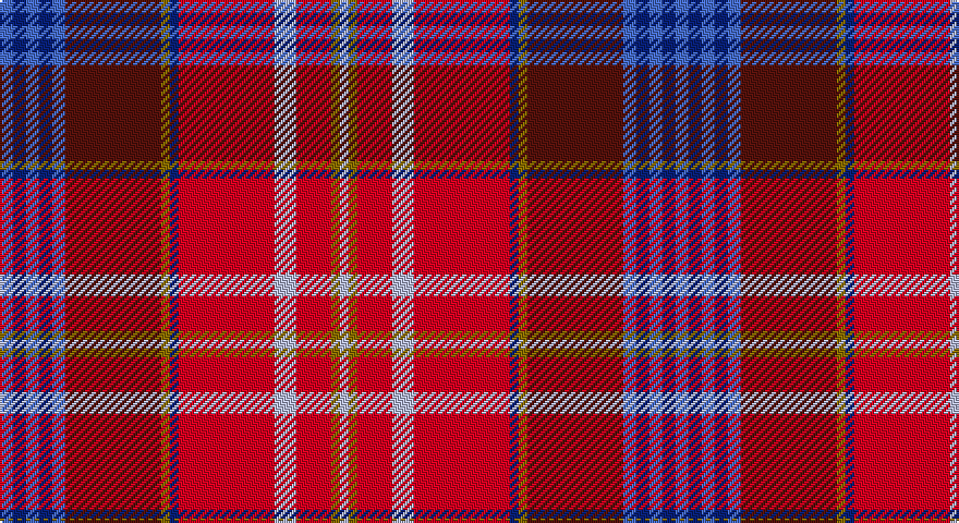 B/6 DB6 B6 DB6 B6 DR44 Y4 DB4 R44 LB10 R16 Y4 LB/4 tartan
