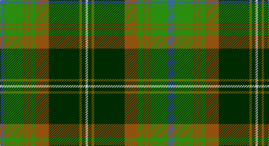 B/6 G2 B2 G28 O4 G4 O4 G8 O22 DG50 Y4 DG6 W/4 tartan