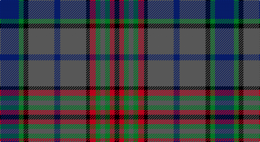 DB/32 G8 K8 N44 DB10 N44 K6 R10 G8 N8 G8 R8 K/8 tartan