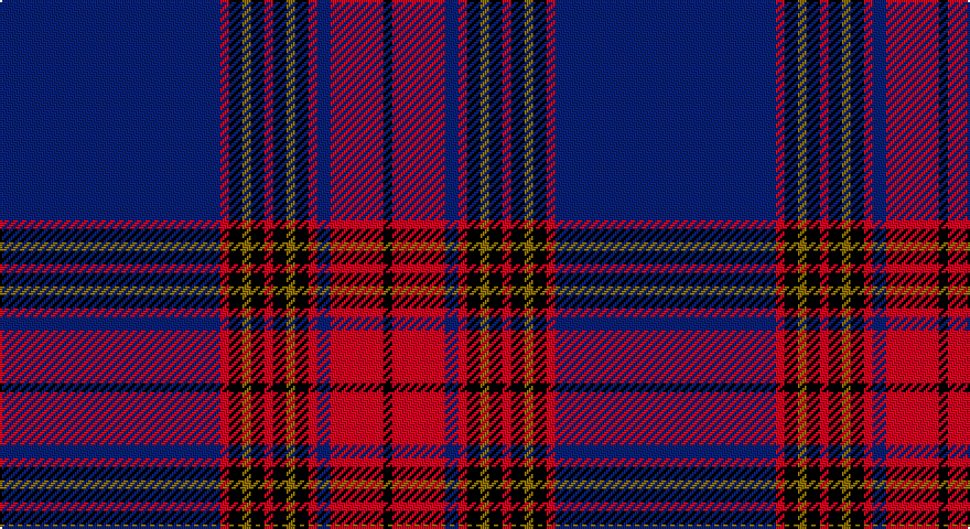 DB/100 R4 K6 Y4 K6 R4 K6 Y4 K6 R4 DB6 R24 K/4 tartan
