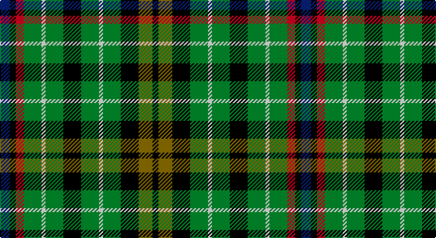 DB/10 K6 R8 G18 W4 G18 K18 G18 W4 G18 K18 Y14 K/6 tartan