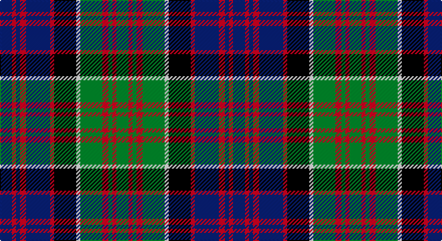 DB/12 R4 DB4 R6 DB24 R4 K22 W4 G22 R6 G4 R4 G/12 tartan