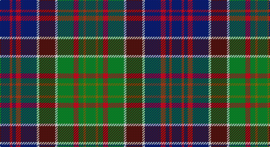 DB/16 R4 DB6 R8 DB26 W4 DR26 W4 G26 R8 G8 Y4 G/16 tartan