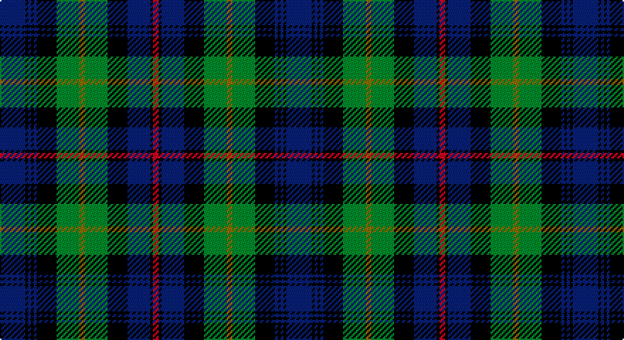 DB/18 K2 DB2 K2 DB2 K14 G16 Y4 G16 K14 DB16 K2 R/4 tartan