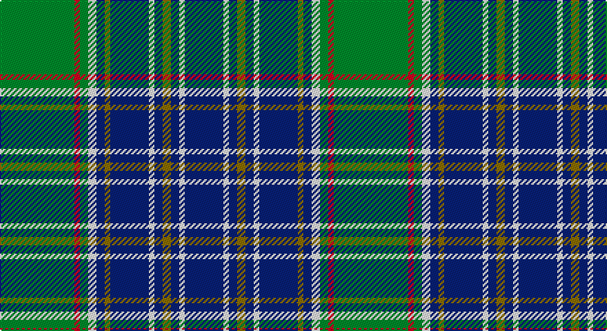 G/54 R4 G6 W6 DB6 Y4 DB28 W4 DB6 Y6 DB6 W4 DB/28 tartan