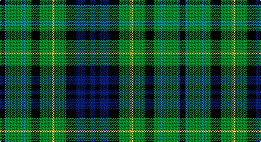 K/8 T4 G24 T8 G8 K16 G20 LY4 G20 K16 DB16 K8 DB/8 tartan