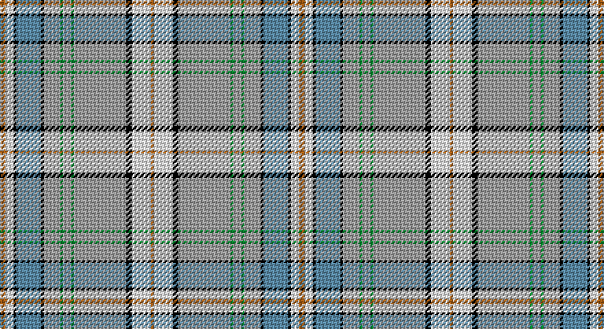 O/4 W6 K2 T18 K2 LR12 G2 LR6 G2 LR38 K4 W14 O/2 tartan
