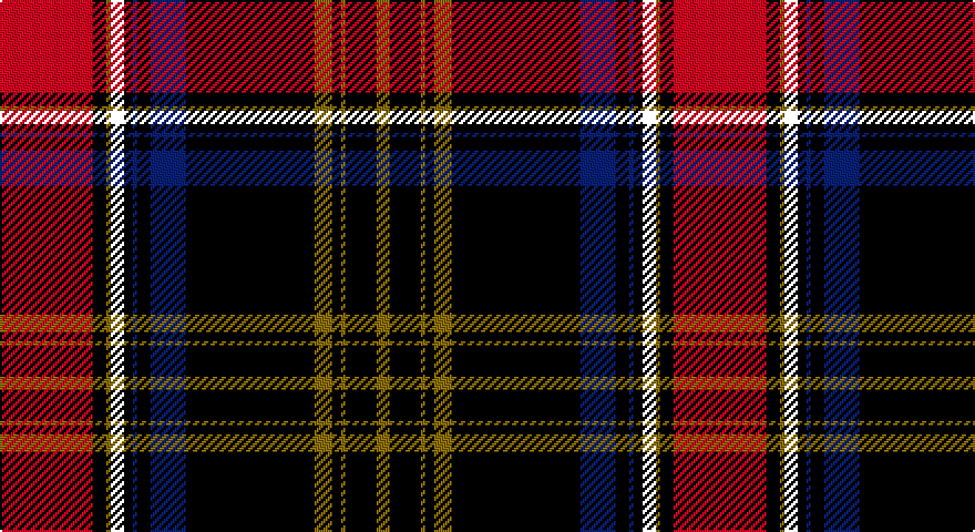R/42 K6 Y2 K6 K4 DB2 K6 DB16 K58 Y8 K4 Y2 K14 Y/6 tartan