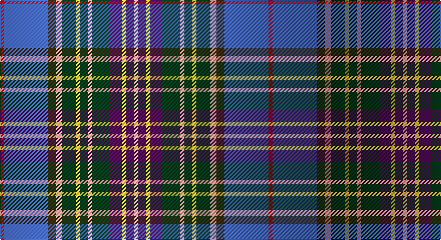 R/4 B44 DY8 LR6 DG14 LY4 DG8 LR4 DG18 DP12 LY4 DP8 LR/4 tartan