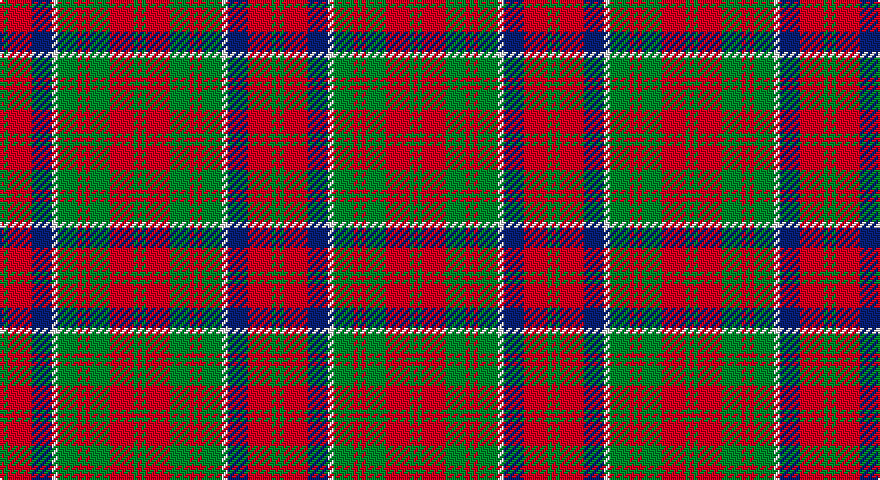 R/2 G2 R12 DB10 W3 G10 R2 G2 R2 G10 R12 G2 R/2 tartan