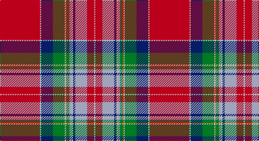 R/68 W2 DB20 G20 W2 Y2 G4 LB4 W2 DB4 LB20 R12 W/2 tartan