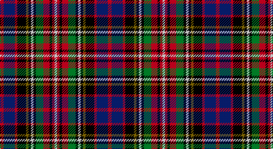R/6 DB18 R4 K14 Y4 K4 W4 K4 G12 R10 K4 R4 W/4 tartan