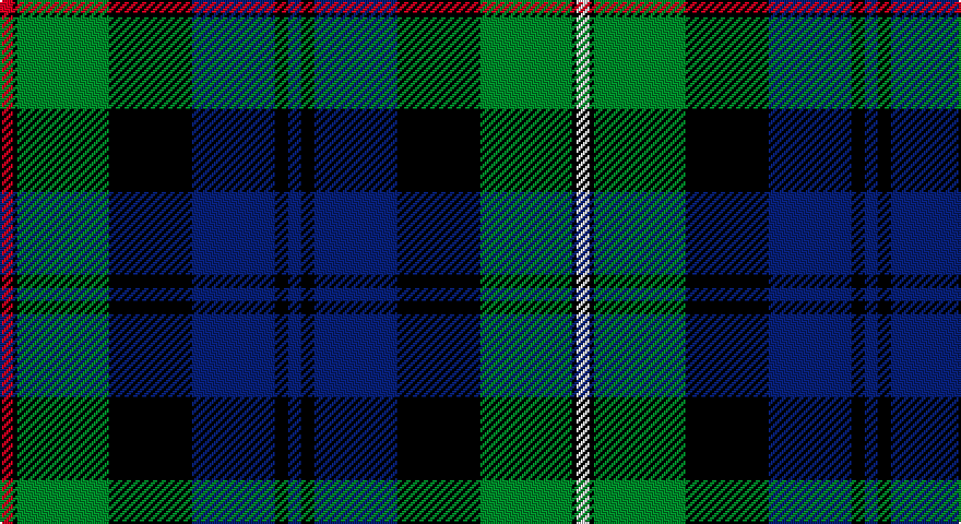 R/6 K2 G42 K38 DB38 K6 DB6 K6 DB38 K38 G42 K2 W/6 tartan